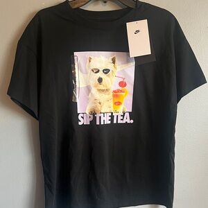 Levi's Black Dog 'Sip the Tea' T-Shirt